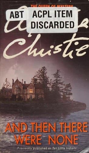 And Then There Were None – Agatha Christie